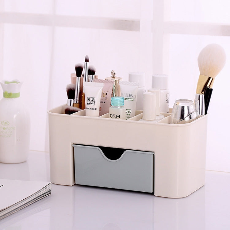 Multi-function Sub Format Desktop Cosmetics Tableware Organize Debris Storage Box Container Holder with Drawer