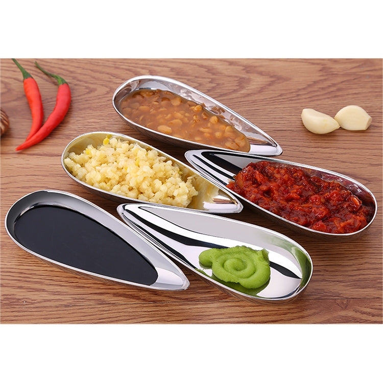 Kitchen Bowl Tool Stainless Steel Deepen Thickening Condiment Dish Sauce Salt Vinegar Sugar Flavor Spices Plates