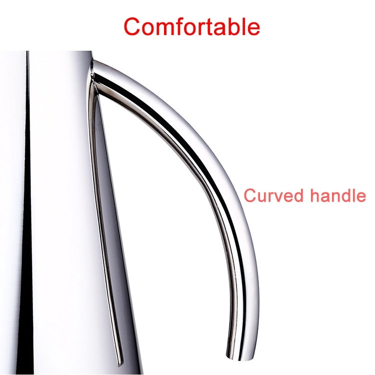 Kitchen Supplies Stainless Steel Leak-proof Oiler Jar Soy Sauce Vinegar Bottle, Large, Size:21.5*10.3*3.5cm