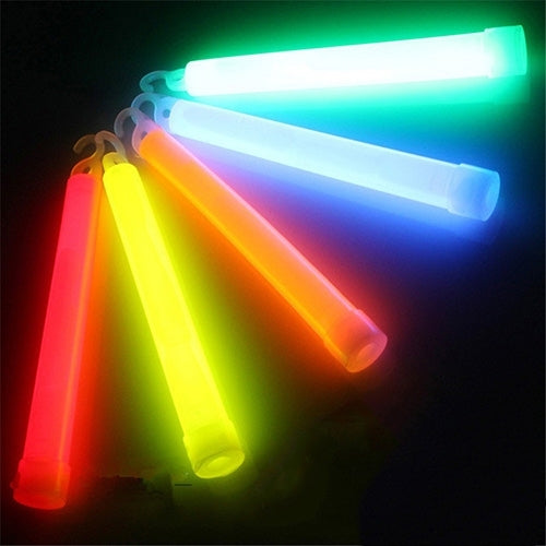 10 PCS Survival Emergency Signal Chemical Light Up Glow Sticks Camping Outdoor Tools, Size:15*1.5cm, Random Color Delivery