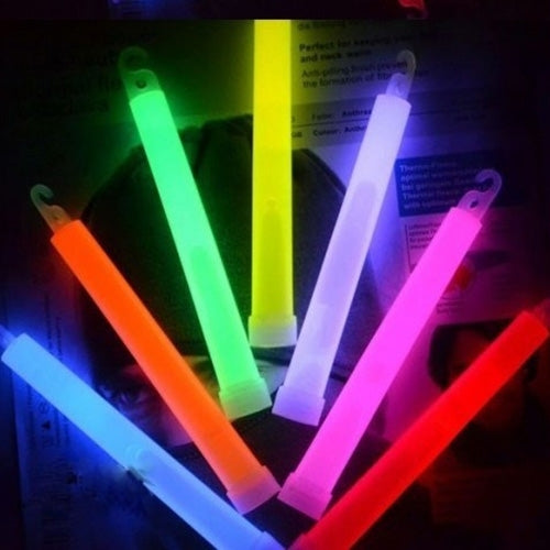10 PCS Survival Emergency Signal Chemical Light Up Glow Sticks Camping Outdoor Tools, Size:15*1.5cm, Random Color Delivery