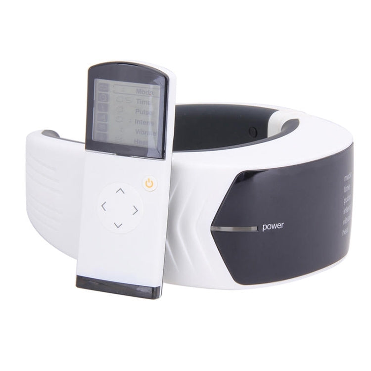6W Electric Back Neck Shoulder Infrared Heated Electrical Pulse Body Massager, AC 220V