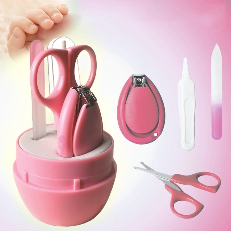 Baby Nail Care Four Piece Suit Set Multifunction Infant Finger Trimmer Scissors