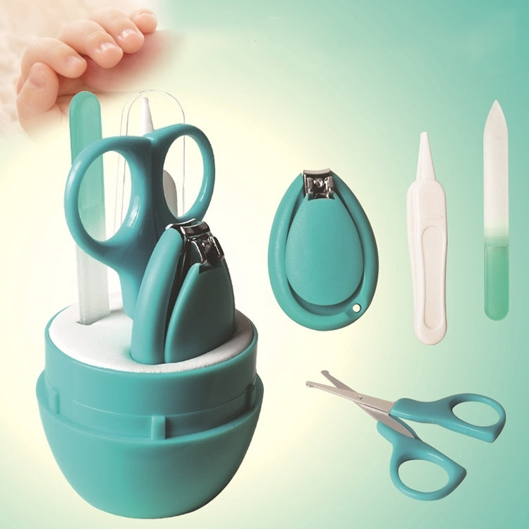 Baby Nail Care Four Piece Suit Set Multifunction Infant Finger Trimmer Scissors