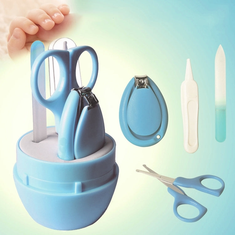 Baby Nail Care Four Piece Suit Set Multifunction Infant Finger Trimmer Scissors