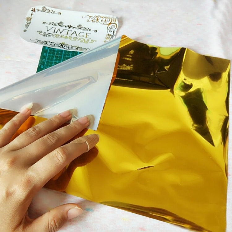 50 PCS A4 Size Foil Papers, Random Colors Delivery