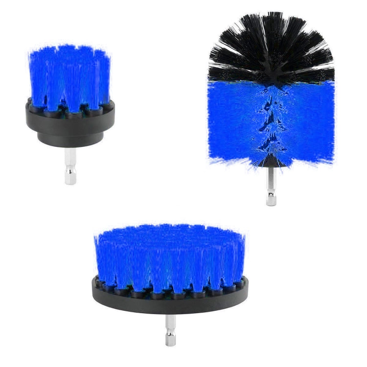 3 PCS Bathroom Kitchen Cleaning Brushes Kit for Electric Drill