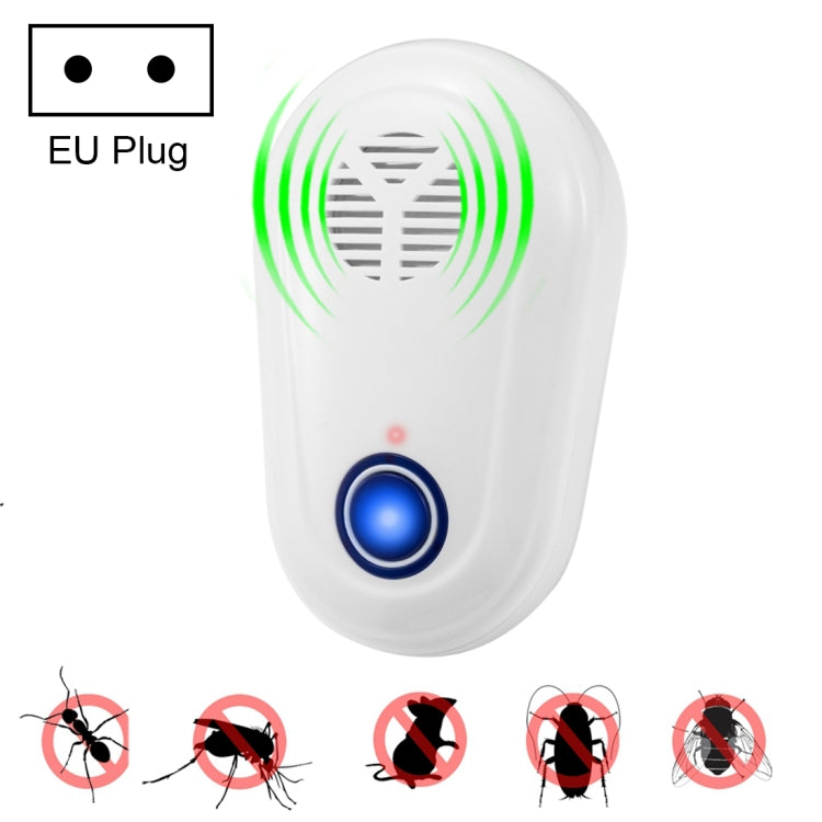 4W Electronic Ultrasonic Anti Mosquito Rat Mouse Cockroach Insect Pest Repeller,