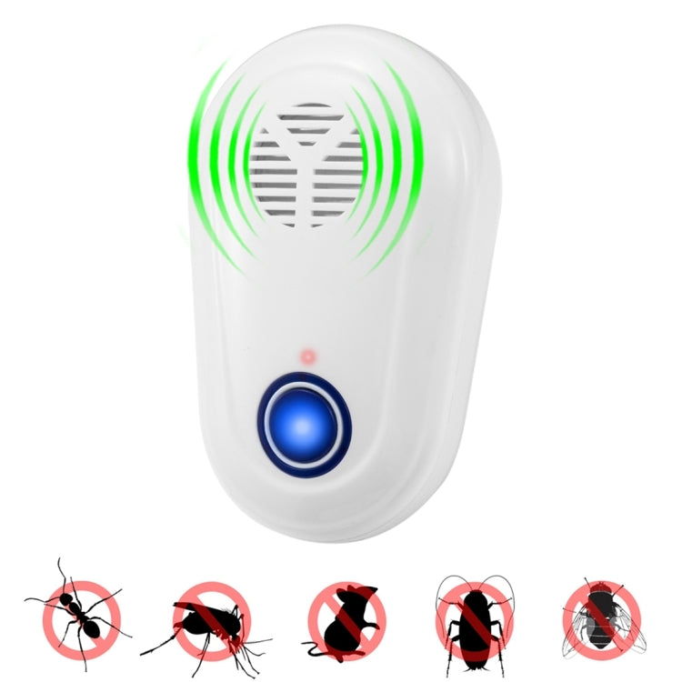 4W Electronic Ultrasonic Anti Mosquito Rat Mouse Cockroach Insect Pest Repeller,