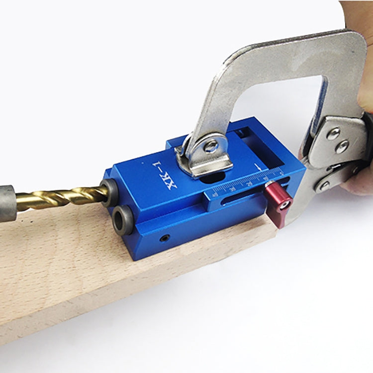 XK-1 A Aluminum Alloy Woodworking Oblique Hole Locator Woodworking Punch Tool