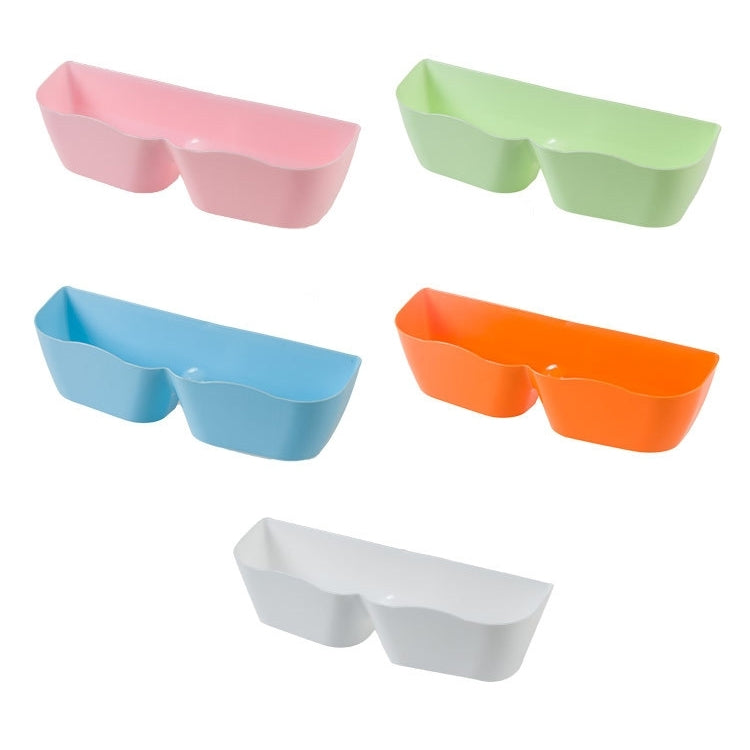 5 PCS Fresh Style Living Room Bathroom Stereoscopic Glue Wall Hanging Shoe Frame Wave Separation Wall Simple Wall Storage Shelves,Random Color Delivery