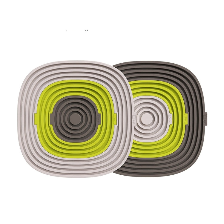 2 PCS Creative Three PCS / Sets Kitchen Silicone Placemat Table Mats High Temperature Insulation Mat