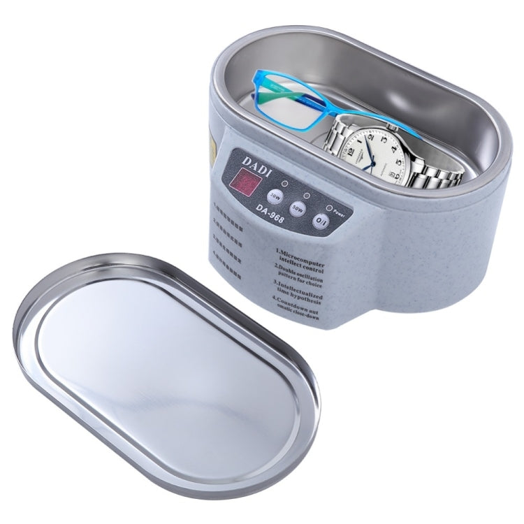 Mini Electric Ultrasonic Cleaner Machine for / Glasses / Jewelry / Watchï¼ŒCapacity 600ml