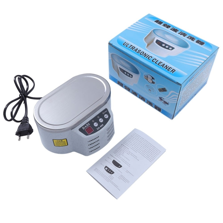 Mini Electric Ultrasonic Cleaner Machine for / Glasses / Jewelry / Watchï¼ŒCapacity 600ml