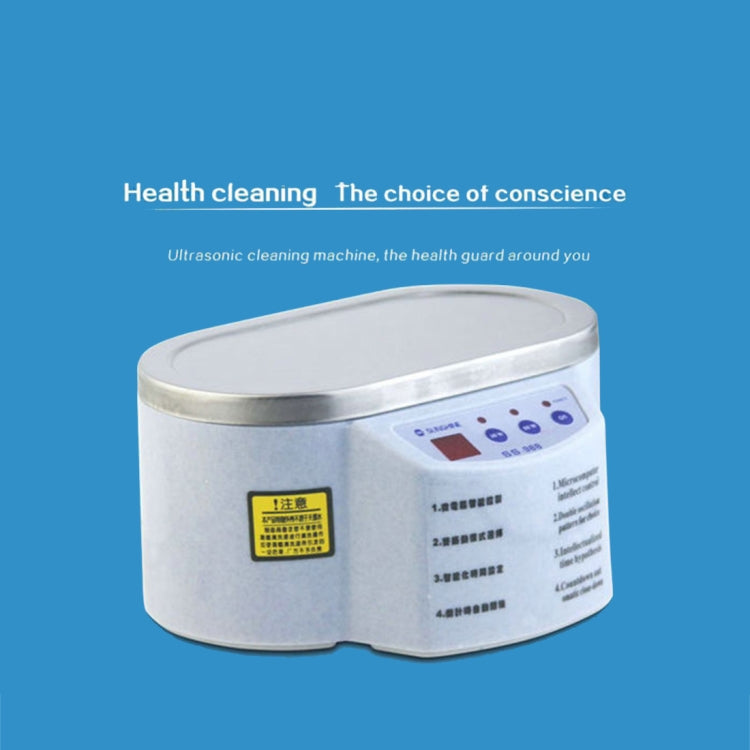 Mini Electric Ultrasonic Cleaner Machine for / Glasses / Jewelry / Watchï¼ŒCapacity 600ml