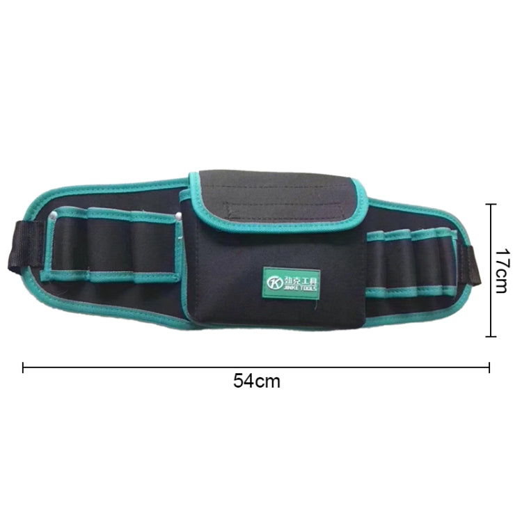 03 Type 7 In 1 Canvas Cloth Thickening Electrician Belt Pouch Maintenance Tools Waist Bag Convenient Tool Bag