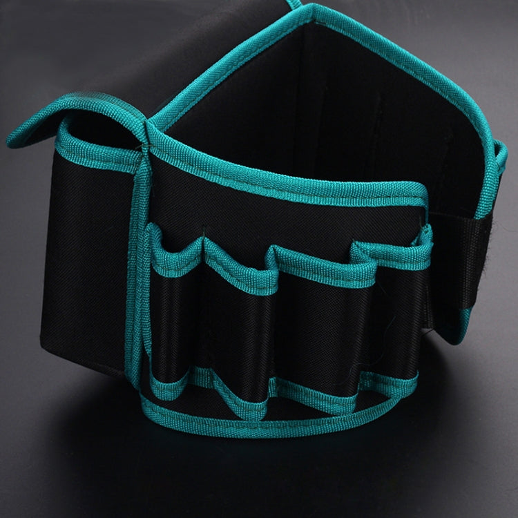 03 Type 7 In 1 Canvas Cloth Thickening Electrician Belt Pouch Maintenance Tools Waist Bag Convenient Tool Bag
