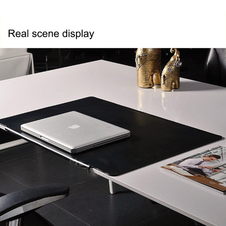 Increase Thickening Table Mat Computer Desk Mat Writing Desk Mats Size: 40 x 65 cm(Black)