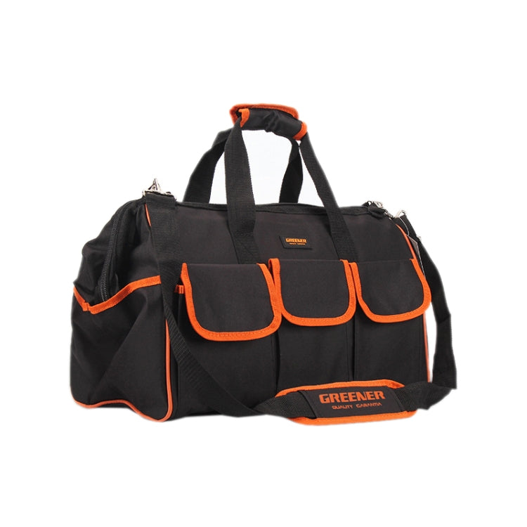 Multi-function Oxford Cloth Electrician Belt Pouch Maintenance Tools Handbag Shoulder Bag Convenient Tool Bag, Size : 17 inch