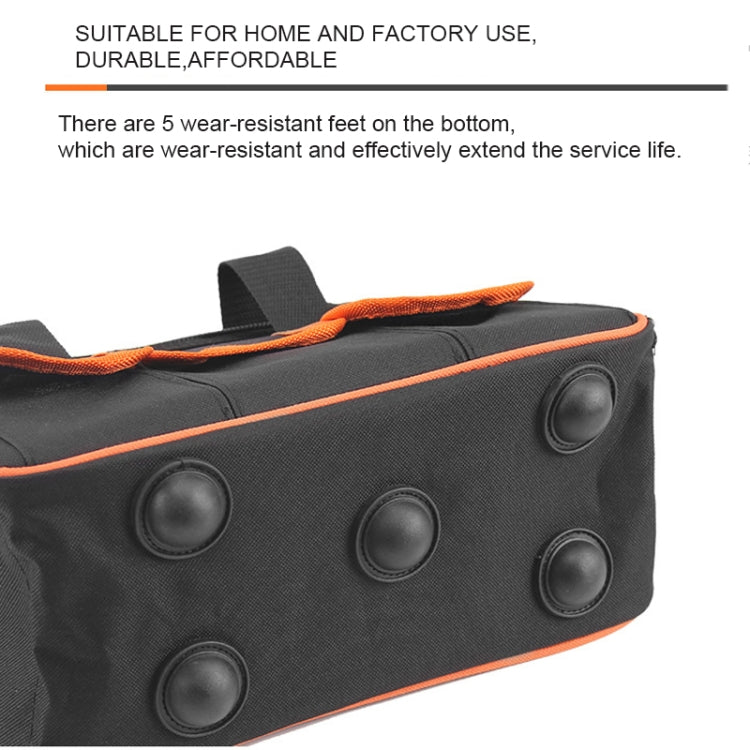 Multi-function Oxford Cloth Electrician Belt Pouch Maintenance Tools Handbag Shoulder Bag Convenient Tool Bag, Size : 17 inch
