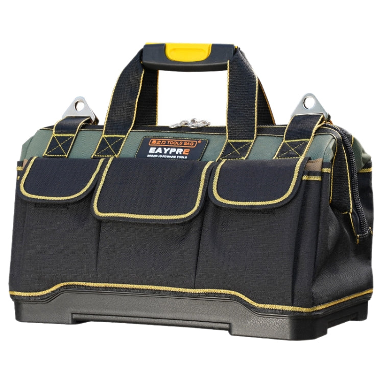 Multi-function Oxford Cloth Plastic Bottom Electrician Belt Pouch Maintenance Tools Handbag Shoulder Bag Convenient Tool Bag, Size : 13 inch