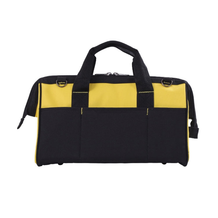 Multi-function Oxford Cloth Electrician Belt Pouch Maintenance Tools Handbag Shoulder Bag Convenient Hardware Tool Bag, Size : 14 inch