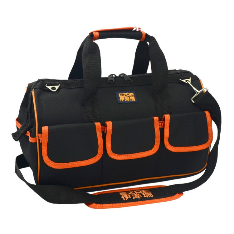 EZRE Multi-function Oxford Cloth Electrician Belt Pouch Maintenance Tools Handbag Shoulder Bag Convenient Tool Bag, Size : 13 inch