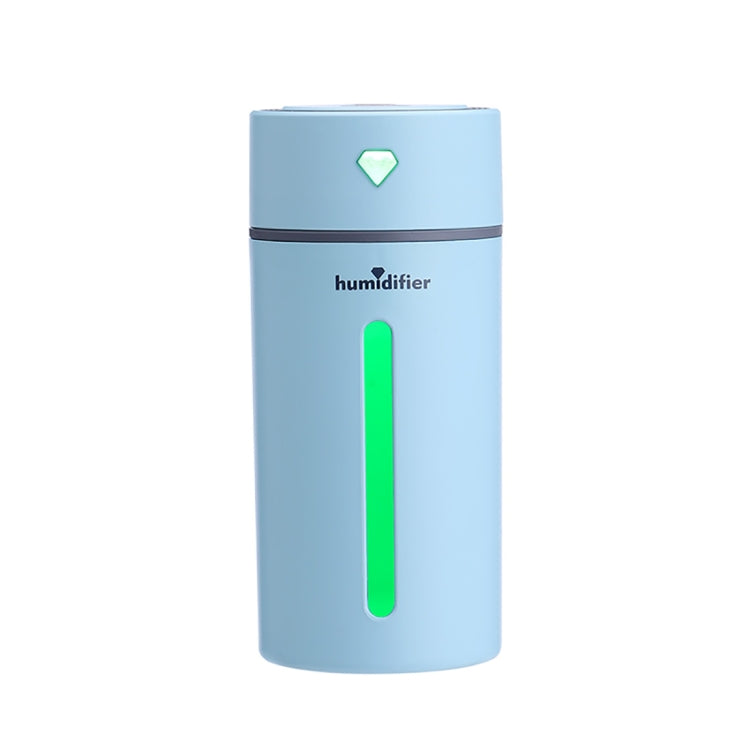 Creative Mini Diamond Portable Mute Desktop Air Humidifier with Color Night Light , Capacity: 250ml, DC 5V
