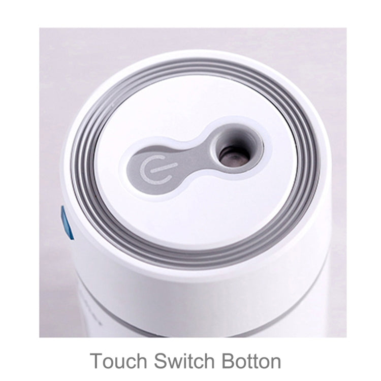 Creative Mini Diamond Portable Mute Desktop Air Humidifier with Color Night Light , Capacity: 250ml, DC 5V