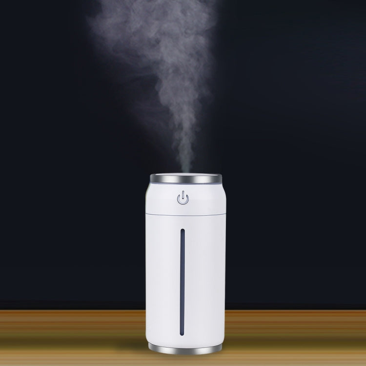Mini Portable Misty Can Shape Mute Desktop Air Humidifier with Extended USB Port