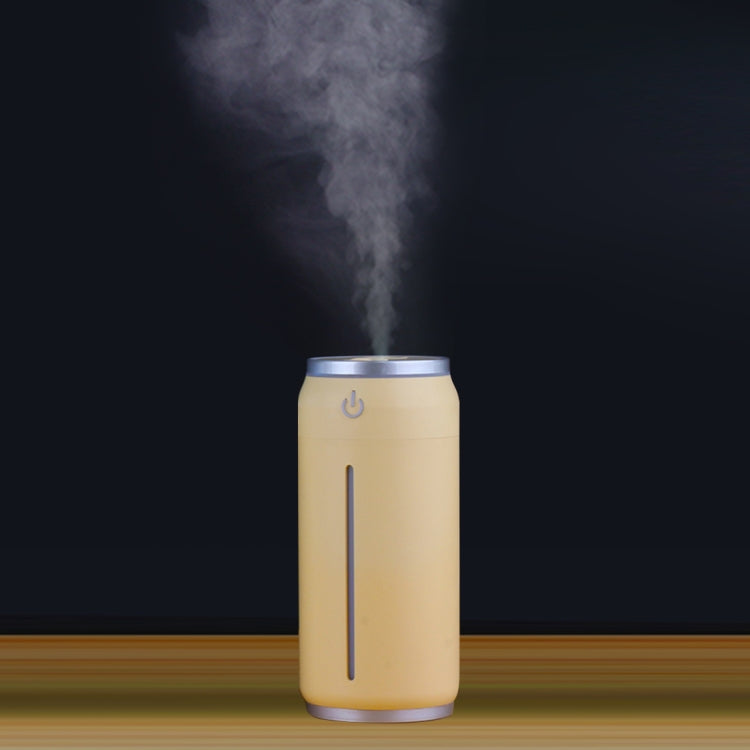 Mini Portable Misty Can Shape Mute Desktop Air Humidifier with Extended USB Port