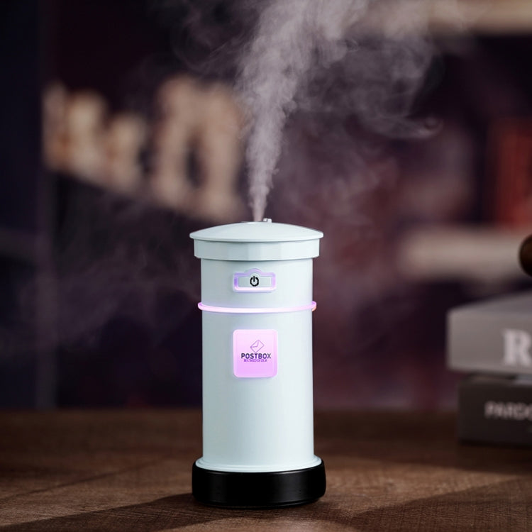 2W Mini Portable Post Box Shape Mute Desktop Air Humidifier Aromatherapy Air Purifier with Extended USB Port, Capacity: 200ml, DC 5V