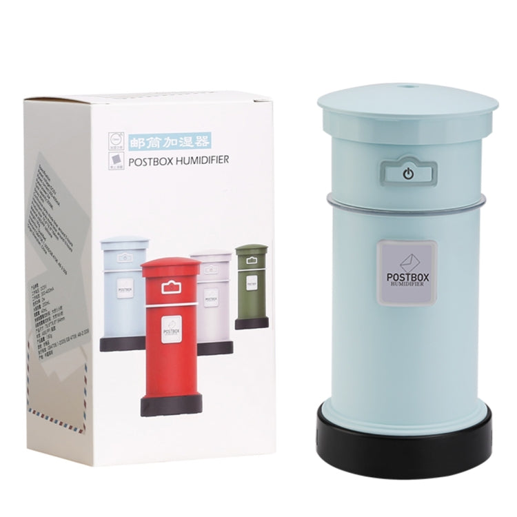 2W Mini Portable Post Box Shape Mute Desktop Air Humidifier Aromatherapy Air Purifier with Extended USB Port, Capacity: 200ml, DC 5V