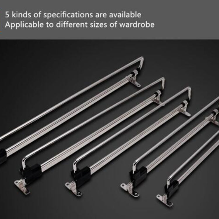 Telescopic Rail Pull-Out Wardrobe Clothes Hangerï¼ˆ40cm)