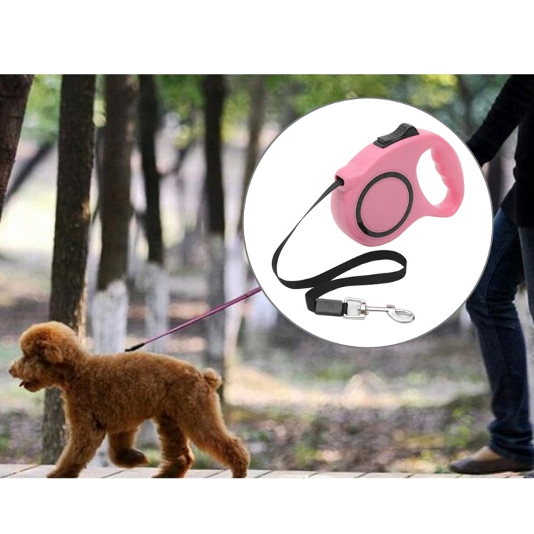 Pet Retractable Leash Automatic Extending Pet Walking Leads, Length: 3m