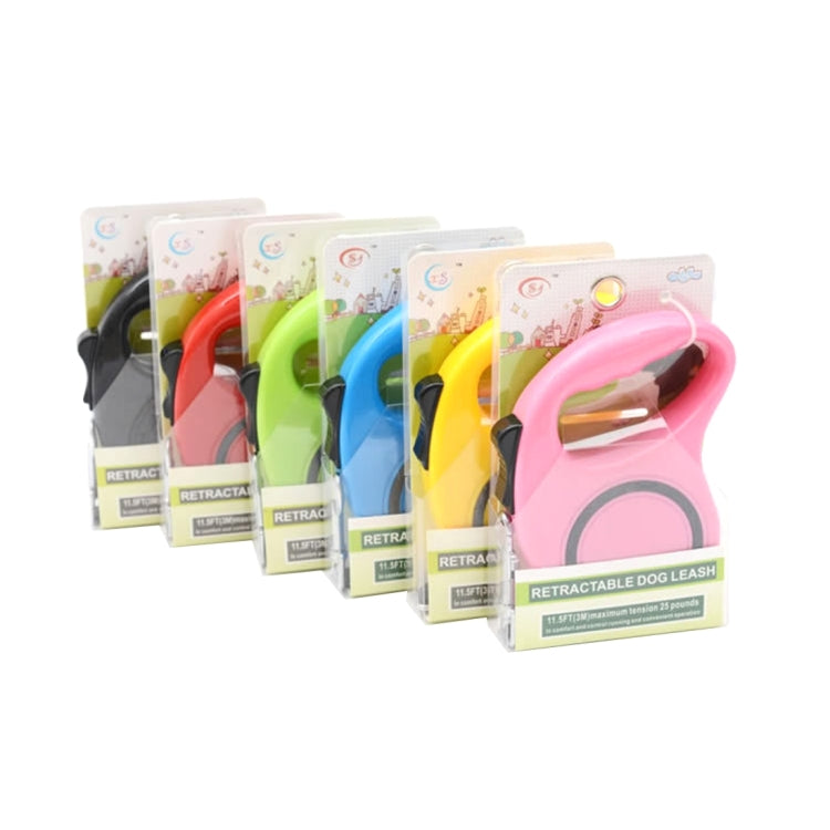 Pet Retractable Leash Automatic Extending Pet Walking Leads, Length: 3m