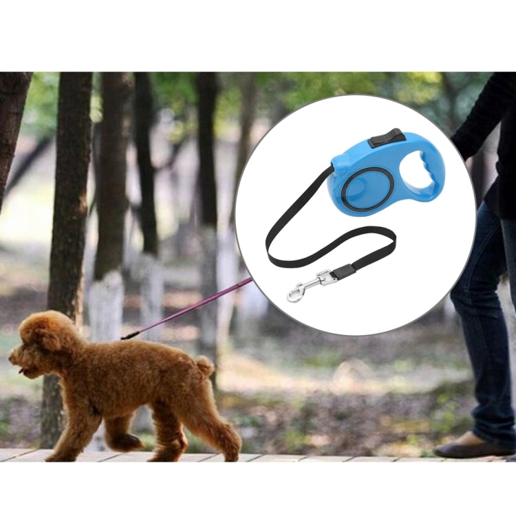 Pet Retractable Leash Automatic Extending Pet Walking Leads, Length: 5m