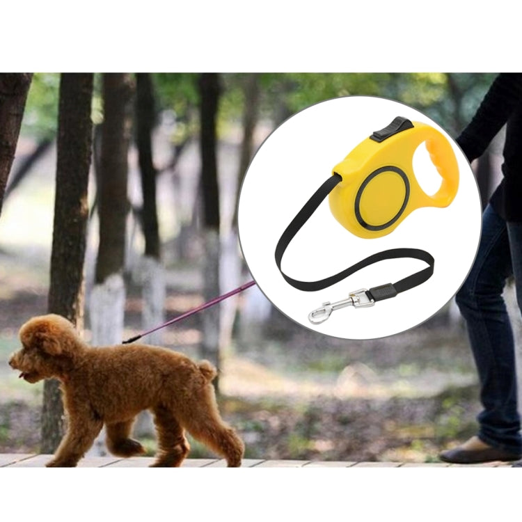 Pet Retractable Leash Automatic Extending Pet Walking Leads, Length: 5m