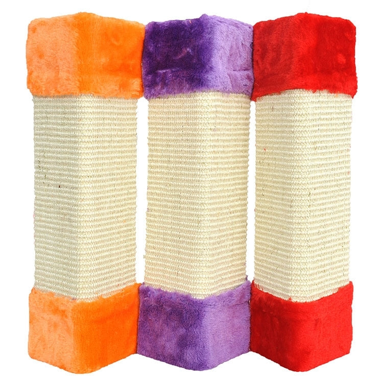 Cat Toy Furniture Protection Climbing Frame Sisal Hemp Hangable Scratch Board, Size: 49 x 23 x 2cm Random Color Delivery