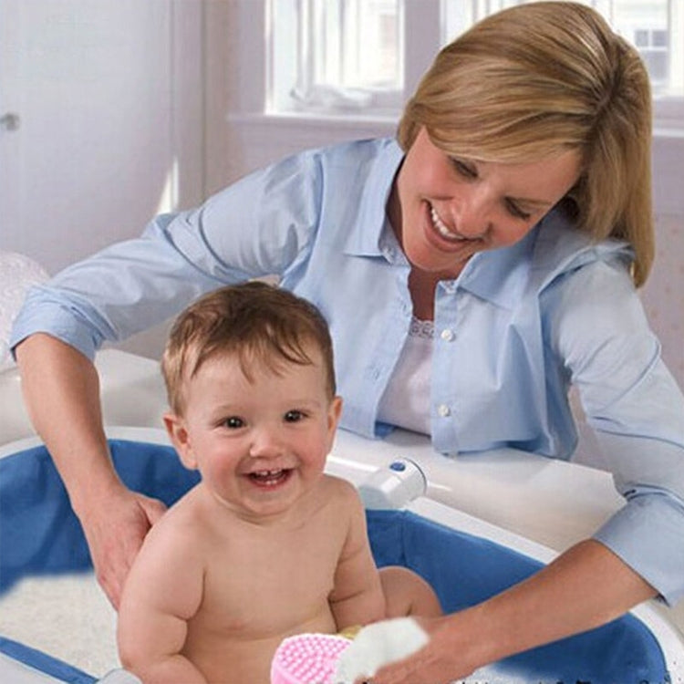Baby Silicone Massage Brush Baby Shower Brush, Size: 12*7*4cm, Random Color Delivery