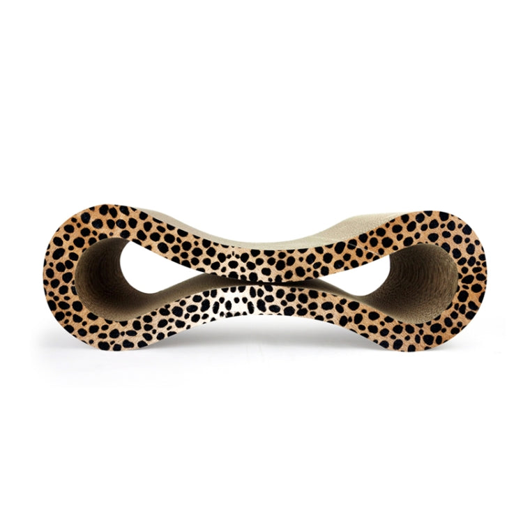 8-shaped Corrugated Paper Cat Scratch Board Claw Toy, Size: 56x21.5cm