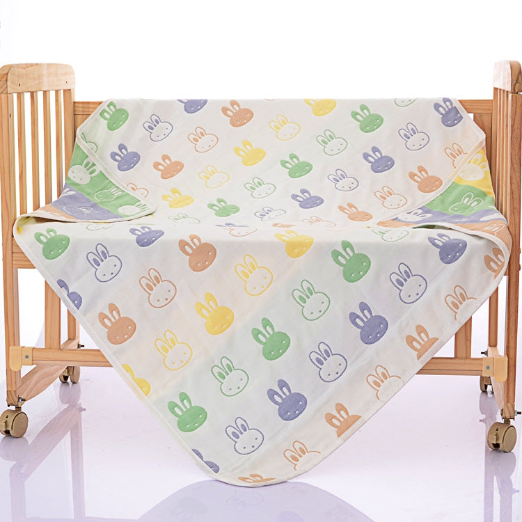 Cartoon Children Pure Cotton Bath Towel Sheets, Random Color Delivery, Size: 110*110cm