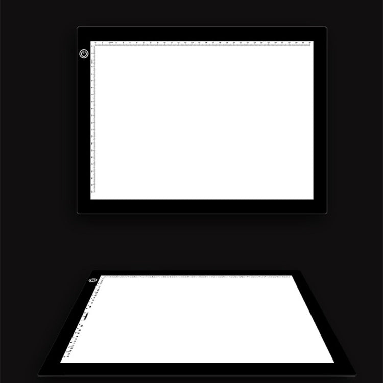 A4 Size 5W 5V LED Three Level of Brightness Dimmable Acrylic Copy Boards for Anime Sketch Drawing Sketchpad, with USB Cable & Plug, Sizeï¼š270x360x5mm