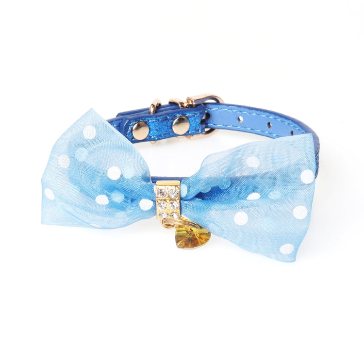 Pet Collar With Bowtie for Medium Small Dog Cat, Size: 1.3 * 35cm