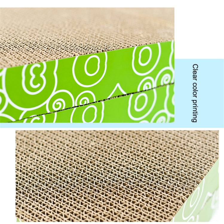 CP-095 4 in 1 Double Sided Folding Cat Scratch Board Corrugated Paper Cat Grinding Claw Toy