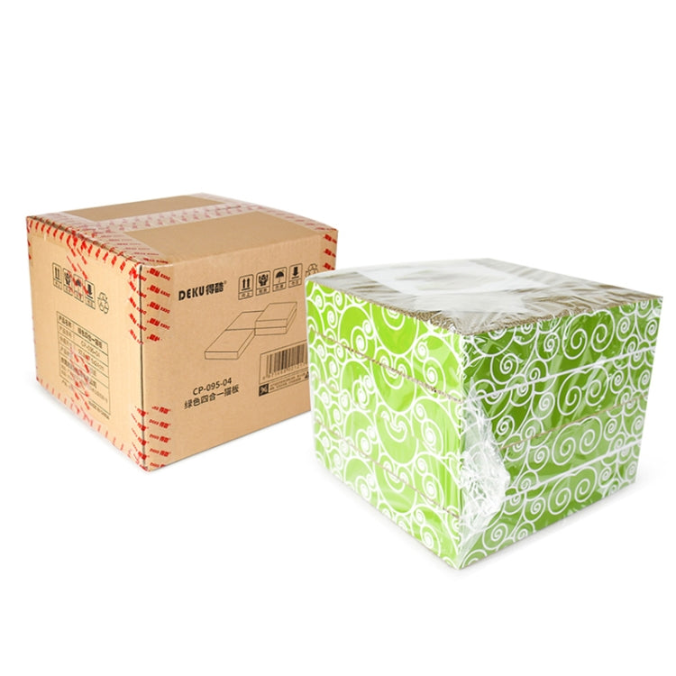 CP-095 4 in 1 Double Sided Folding Cat Scratch Board Corrugated Paper Cat Grinding Claw Toy