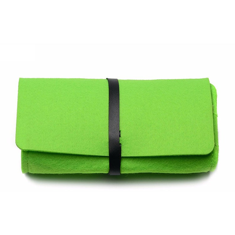 Felt Protective Zipper Case for Sunglasses / Glasses