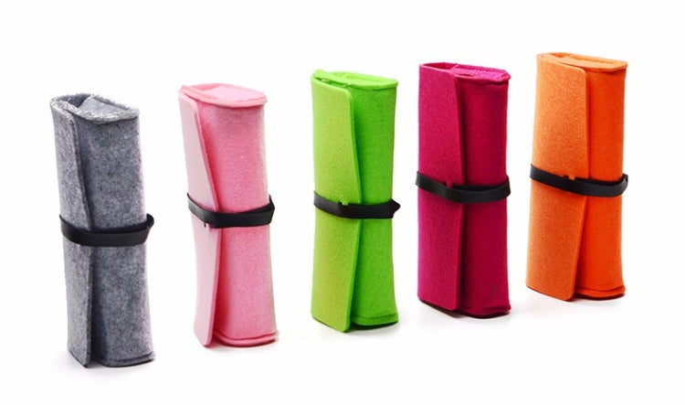 Felt Protective Zipper Case for Sunglasses / Glasses