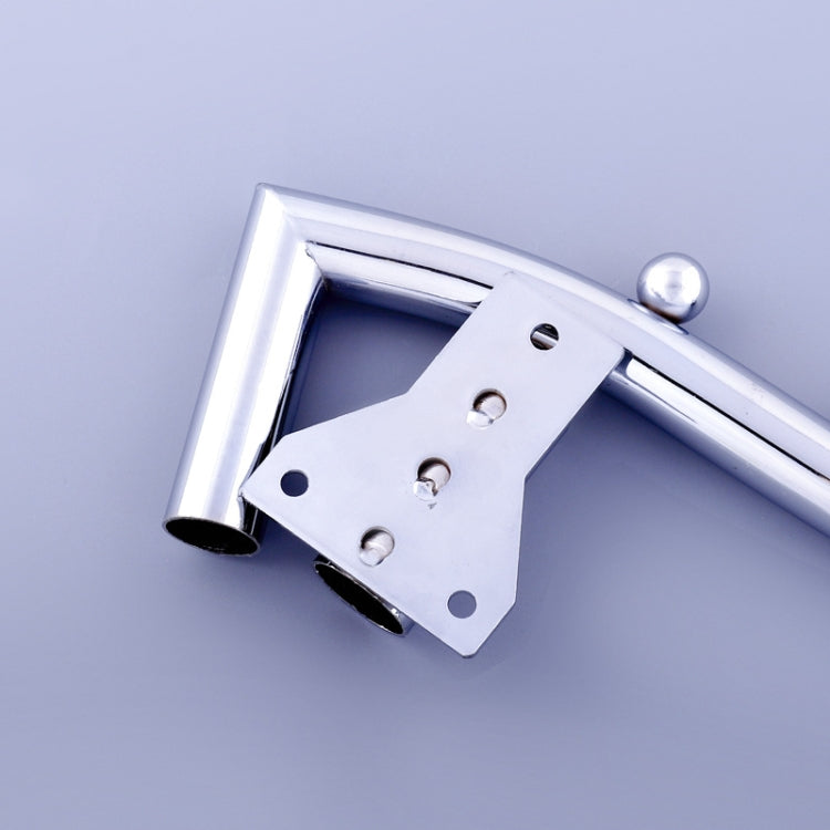 10 PCS Movable Metal Hanger Rotating Hook with 5 Beads for Hotel Bathroom Supermarket, Length: 38cm