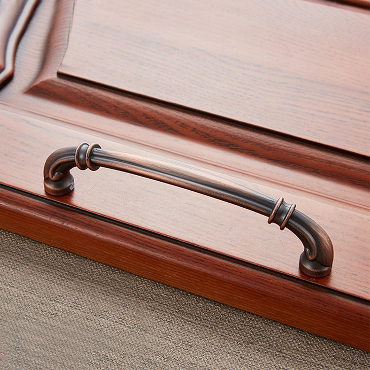 3 PCS 6569-128 Sub Red Peach Wood Drawer Cabinet Door Handle